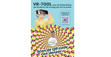 Poster VR-tool voor de behandeling van selectief mutisme